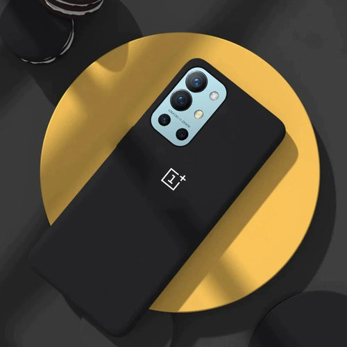 OnePlus 9R Liquid Silicon Premium Case For OnePlus 9R Black
