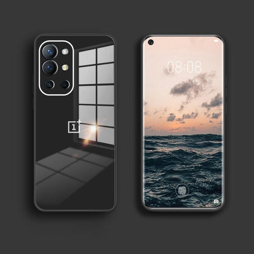 OnePlus 9R Silicon Back Glass Camera Protection Case For OnePlus 9R Black