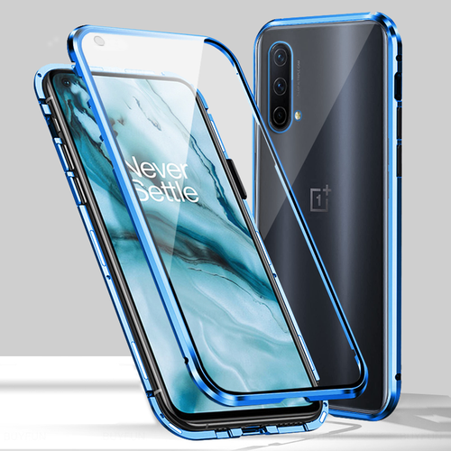 Oneplus Nord CE Double Sided Magnetic Glass Case For Oneplus Nord CE Blue