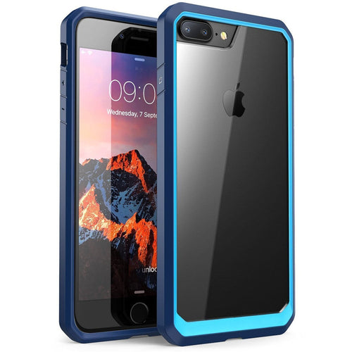 iPhone 8+ PLUS Cover, Premium Style Shockproof Back Case For iPhone 8+ (Glacier Series)